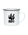 Puodelis  Kiss panda